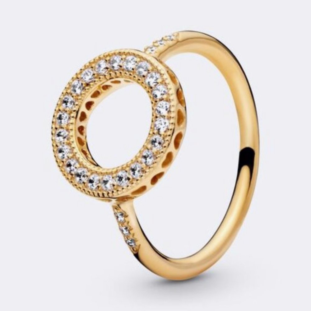 Pandora Sparkling Halo Ring